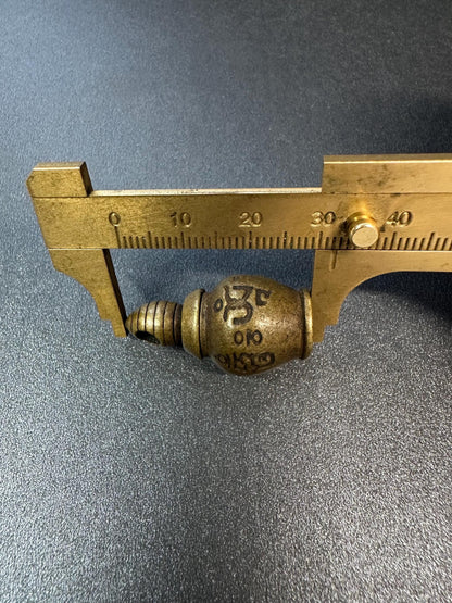 Tibetan Stupa Gau Amulet | Brass Portable Shrine | Buddhist Prayer Box Pendant | Protective Amulet | Handmade Tibetan Jewelry