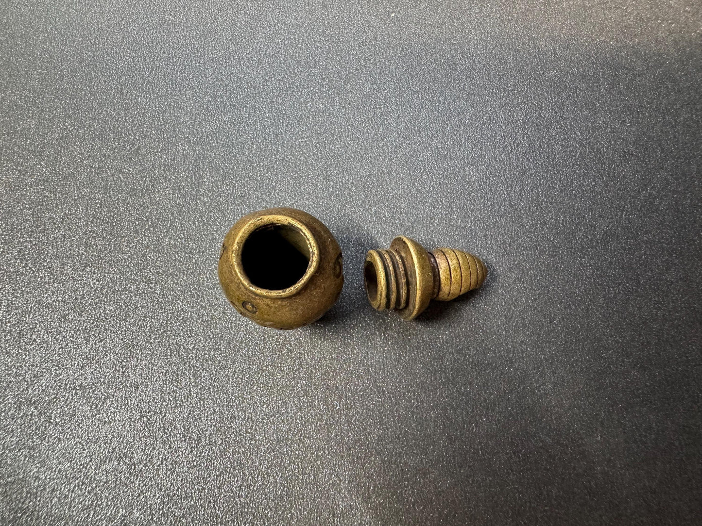 Tibetan Stupa Gau Amulet | Brass Portable Shrine | Buddhist Prayer Box Pendant | Protective Amulet | Handmade Tibetan Jewelry