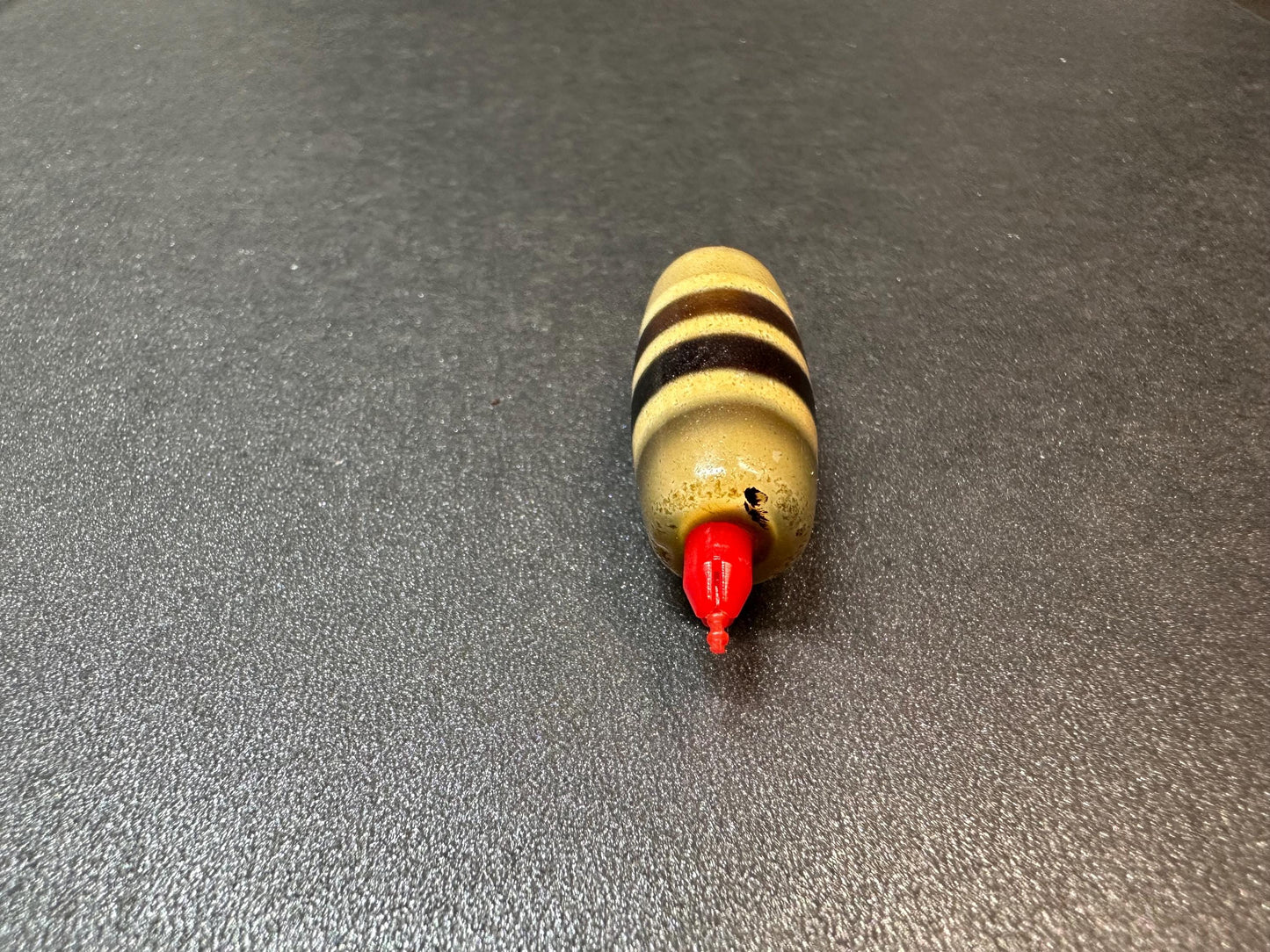 Handmade Tibetan Dzi Bead Pendant  Modern Agate-Inspired Amulet, Barrel Shape, Brown Stripe Bead, Lucky Talisman Charm