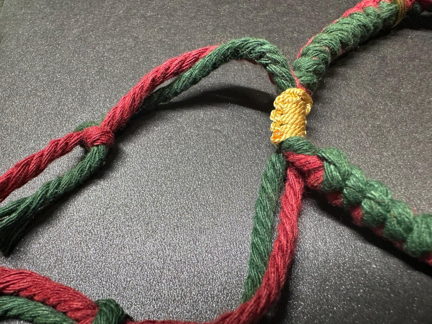 Nepal Tibet Yak Bone Garuda & Citipati Skull Bracelet  HandBraided Buddhist Protection Talisman